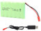 MXJFYY 7.2V 2400mAh NI-MH Rechargeable Battery with JST Plug, AA Battery for RC Monster Truck, Remote Controlled Trucks, RC Bulldozer, Power Tool, Construction truck, Dump Truck and Climbing Vehicle