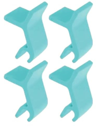 Renopfect Baking Tray Stacking Clips, Baking Tray Stacking Clips, 4x Cookie Tray Stacker, Tray Holder, Baking Mould Divider Set, Cookie Tray, Reusable, for Oven, Freezer