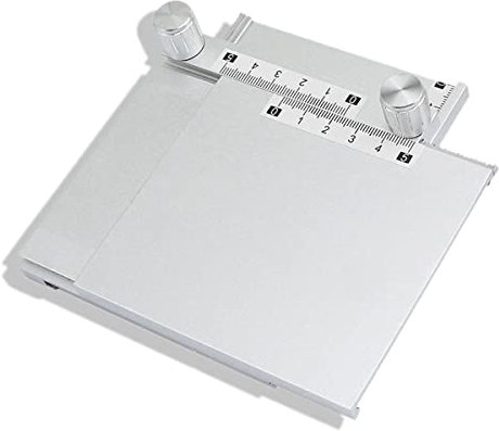 Mikroskop Mikroskop-Arbeitstisch-Mikroskop-Präzisionstisch-Aluminiumlegierung Zwei-Wege-Route Mechanischer Tisch-Arbeitsständer 40 mm XY-Bewegungsabstand mit Skala