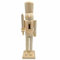 Wooden Christmas Nutcracker Soldier 38cm Unpainted Blank Nutcracker Soldier Ornament Blank Nutcracker Nutcracker Figure