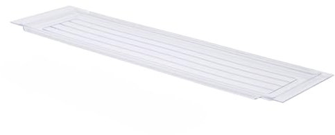 API Scolapiatti Griglia Vaschetta Raccogligoccie per Pensili Cucina Acciaio cromo (Vaschetta per Pensile 60 cm)