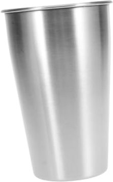 FELTECHELECTR 4stücke Edelstahl Trinkbecher Tragbare Einlagige Tasse Für Outdoor-aktivitäten Auto Und Kaffee Für Bier Wasser Saft Und Mehr Silber