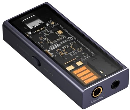 Questyle M15i Purple Headphone Amplifier USB C DAC Amps