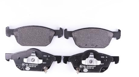 HELLA 8DB 355 021-431 Brake pad set - with acoustic wear warning - T2319 - for e.g. HONDA