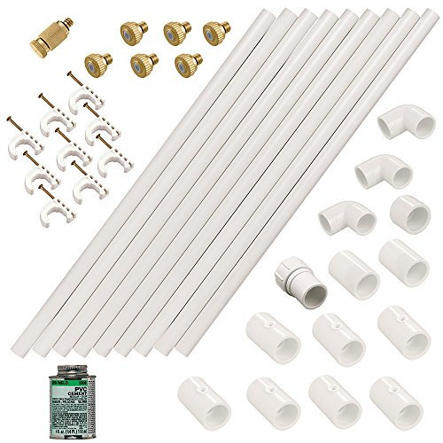 Orbit 2 Pack Performance PVC 1/2 Inch Outdoor Cooling Mist System