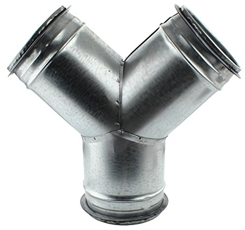 Y-Stück mit Doppellippendichtung Ø 125 mm/Ø 125 mm