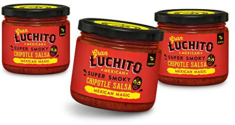 Gran Luchito Mexican Chipotle Salsa 300g (Pack of 3)