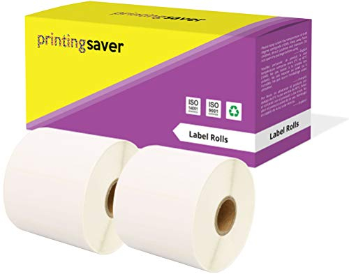2 Rollen 72mm x 36mm Thermodirekt-Etiketten kompatibel für Zebra GK420d GK420t GC420d GX420d GX420t GC420t GX430t GT800 LP2844 TLP 2844 Citizen CL-S521 CL-S621 CL-S631 (1000 Etiketten pro Rolle)