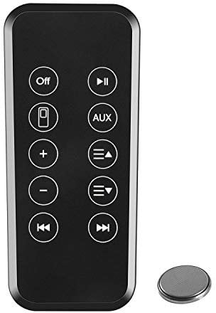 Replacement for Bose SoundDock 10 Remote with CR2025 Battery, Also Fit for Bose Sounddock Series 2 3 II III Bluetooth Digital Music System Remote Control
