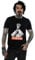 Disney Men's The Muppets Beaker Terrified T-Shirt Black X-Large