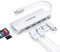 LENTION USB C Hub mit 4K HDMI, USB 3.0, SD&TF Kartenleser, für 2024-2016 MacBook Pro/Air 13/14/15/16, Surface, Chrombook, Laptop, Universal Multiport USB-C Adapter Thunderbolt 3/4