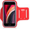 KP TECHNOLOGY iPhone SE 2020 Armband Case - for Running, Biking, Hiking, Canoeing, Walking, Horseback Riding and other Sports for iPhone SE 2020 (RED)