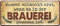 schilderkreis24 – Blechschild Lustiger Bier Spruch “Wasser Brauerei“ Deko Küche Bar Theke Biergarten Stammtisch Kneipe Humor witzige Geschenkidee Geburtstag Weihnachten 28x12 cm