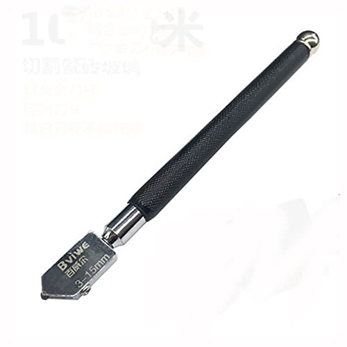 ANCLLO - Taglierina per piastrelle in ceramica per mosaico, colore nero, 3-15 mm