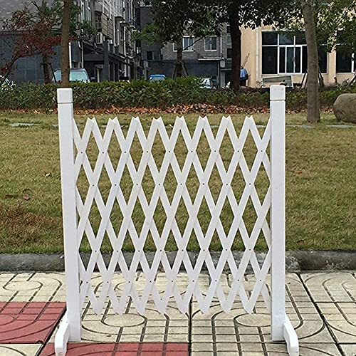 llxyzrzbhd Scherengitter Holz Rankhilfe Holzgitter Rankgitter Holz Gartenschirm Teleskopzaun Massivholz Trennwand Schirm Indoor Outdoor Gartenarbeit Terrasse Pflanze Klettern Reben Ständer 2 Farben 8