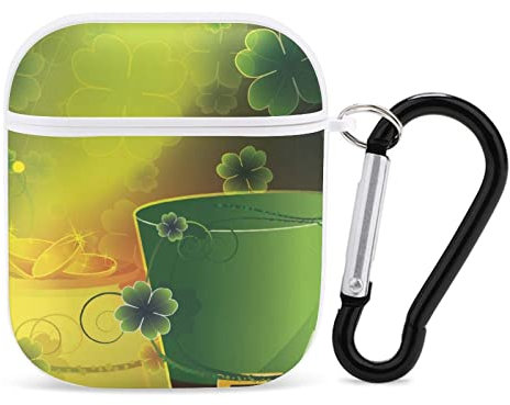 Airpods-Hülle St. Patrick's Day-Hut Airpod Hard Case Cover Kopfhörerhüllen Für Apple Airpods1 Airpods2
