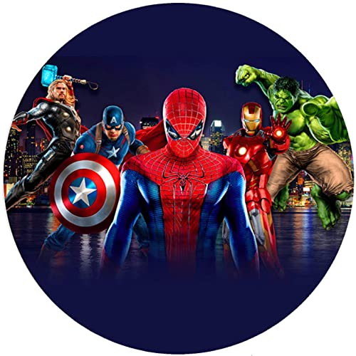 Fondant Tortenaufleger Tortenbild Geburtstag Avengers K9