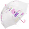 happy rain Kinder-Glockenschirm transparent Peppa Pig - Herzen