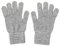 Embouro Herrenhandschuhe aus 100% Kaschmir, gestrickte ultraweiche Handschuhe aus reinem Kaschmir mit geripptem Bündchen (Hellgrau)
