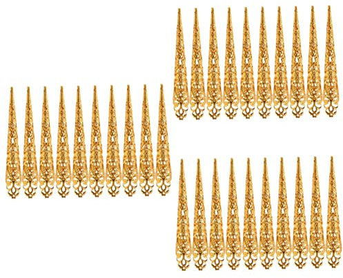minkissy 30 Pcs Fingernail Set Silver Prom Jewelry Nail Tips Ancient Queen Fingernail Fingertip Claw Nail Cosplay Fingertip Finger Nail Claw Ring Nail Rings Iron The Witch Miss Halloween