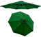 Toile De Rechange Pour Parasol Octogonal Bâche, Pour 6 Baleines, 8 Baleines 10 Pieds/3.0 M 9 Pieds/2,70 M 6,5 Pieds/2.0 M, Tissu De Rechange Pour Parasol,（Auvent Uniquement）(Color:Dark green,Size:8rib