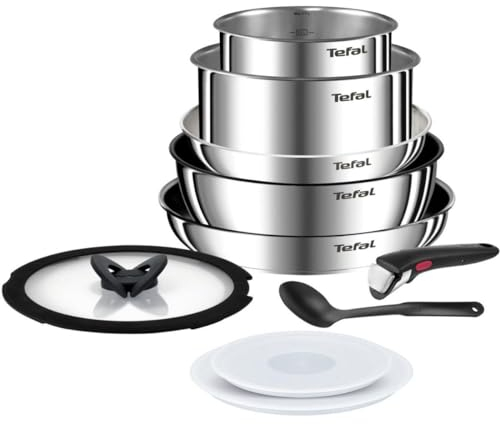 Casserolerie Tefal Ingenio Emotion Batterie de cuisine 10 pieces L897S104