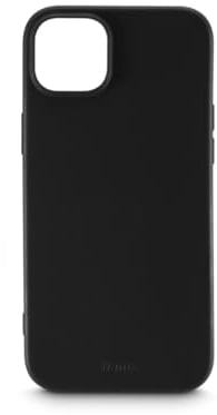 Hama Hülle MagCase für iPhone 15 (Handyhülle, Schutzhülle für Rückseite, für Apple MagSafe, Case, Kratzfest, extra Schutz für Kamera und Display, Wireless Charging kompatibel, weich) schwarz