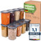 Viwares Vorratsdosen mit Deckel Luftdicht, 12er Vorratsbehälter Set BPA-Frei, Vorratsdose zur Müsli Mehl Aufbewahrung Küche, Praktische Organizer Küche, Frischhaltedosen für Lebensmittelaufbewahrung