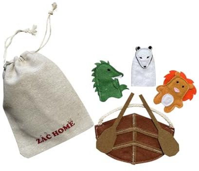 Row Row Row Your Boat Nursery Rhyme Finger Puppet