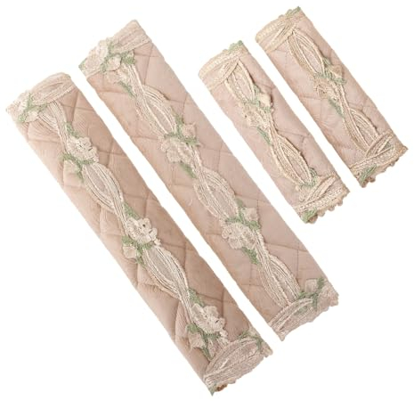 PartyKindom 12 Piezas guantes para nevera protector de manija de refrigerador cubierta de la manija de la puerta del congelador decoración Guantes de cocina guantes de perilla de puerta manual