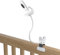 Flexible Clip-Klemmhalterung kompatibel mit HelloBaby HB50 – Babyphone-Halterung/Regal/Ständer für Kinderbett Kinderzimmer 360°