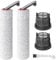 Fixbetter Rullo Spazzola di Ricambio e Filtro HEPA per Accessori per Dreame H14 / H14 Pro / H14 Dual Aspirapolvere Wet & Dry, 2 Rulli Spazzola + 2 Filtri HEPA + 1 Spazzola per la Pulizia