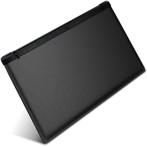 HomeGadget Feuerfeste Dokumententasche [ 17 x 28 cm ] - mit extra Aluminium Innenlegierung & wasserfesten Reißverschluss - Tasche bis zu DIN A5