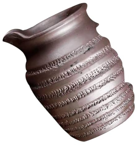 Ciieeo Vintage Ceramic Pot Pond Spitter Diy Garden Water Feature Unique Landscape Ornament for Outdoor