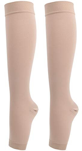 Collant Compressivi, Elastici, Calzini Compressivi, Calzini Compressivi, Prevengono le Vene Varicose, Copertura del Polpaccio, Altamente Elastici, Traspiranti (Acouto2t1akrifz8-15)