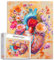 1000 Teile Puzzle für Erwachsene Herausforderndes Puzzle Perfekt Spiel Romantik Blumen Herz Puzzle Buntes schlagendes Herz Anatomie 1000 Teile Puzzle Kunst für Familie Spaß Erwachsene Puzzle Spiele