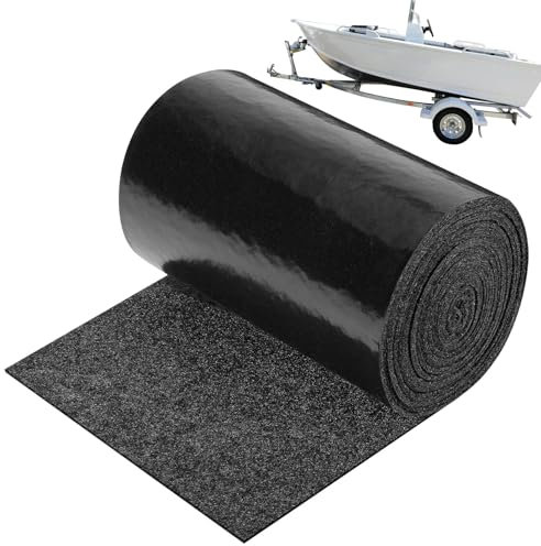 Bootsteppich Für Kojen - Kojenteppich Für Bootsanhänger | Schutzteppich Aus Filz Für Bootskojen Für Anhänger | Rutschfeste Bootsunterlage, Außenpolsterung Für Boote Zum Be- Und Entladen Von Rampen Und