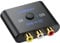 CAMWAY Convertisseur RCA vers HDMI, convertisseur AV vers HDMI 16:9/4:3, 1080p composite CVBS AV vers HDMI, adaptateur HDMI prend en charge PAL/NTSC pour Wii/PS1/PS2/N64/Xbox/DVD/VCR