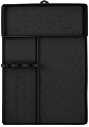 Tapis de Cuisson pour Barbecue | Set de Spatules et Tapis Antiadhésifs - Grand Tapis de Protection en Silicone, Accessoires de Cuisson pour Plancha et Cuisine