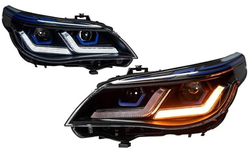 Auto-Styling-Scheinwerfer,passend für BMW E60-Scheinwerfer 2003–2009,523i 530i,Angel Eye-LED-Scheinwerfer,DRL,Hid,Bi-Xenon,Autozubehör (07–10 Lci)