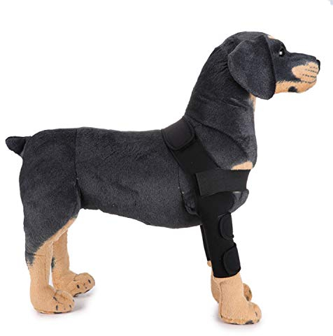 PETCUTE Hunde gelenkschutz Sprunggelenk Wrap Hunde Bandage Gelenkbandage für das Vorderbein ihres Hundes (1 Paar)