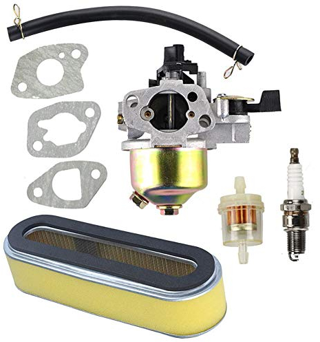 Hippotech Carburatore con filtro dell'aria adatto per tosaerba Honda GXV120 GXV140 GXV160 HR194 HR195 HR214 HRA214 HR215 HR216 HRA216 HRC216