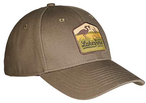 Lakeshore® Jagd Cap, Angel, Outdoor Kappe, Olive, 100% Baumwolle, Damen und Herren