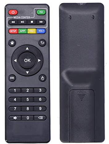 Télécommande de Télévision, Remplacement de la Télécommande du Contrôleur IR de Boîtier TV Portable sans Programmation Ni Réglage pour Android X96/x96mini/x96w