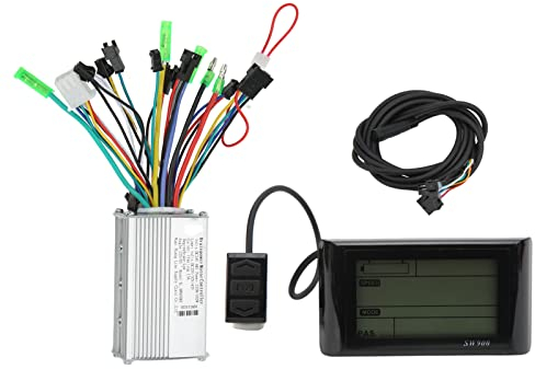 Bewinner Gear Motor Brushless Controller E-Bike 24V-48V 250W/350W SW900 Multifunktions-LCD-Display für 22,2-mm-Lenker