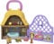 Mattel Disney Wish, Asha et la bonne étoile - Mini-Coffret Transportable Avec Figurines Valentino Le Bouc Et Star Du Royaume De Rosas, 2 Étages, Jouets De Voyage, 10 Accessoires, dès 3 Ans, HRH75