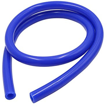 A ABSOPRO Coche Silicona Vacío Tubo 1M Longitud 10x16mm Silicona Vacío para manguera Azul