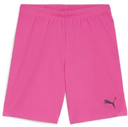 PUMA Unisex Teamgoal Jr Strick Shorts, Fluro Pink PES-puma Black, 116 EU