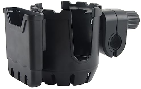 Getränkehalter für Kinderwagen, Taozoey Becherhalter für Fahrrad, Stroller Cup Holder, Kinderwagen Flaschenhalterung für Trinkflaschen Nuckelflaschen Kaffeehalter (mit Telefonaufbewahrungsbox)