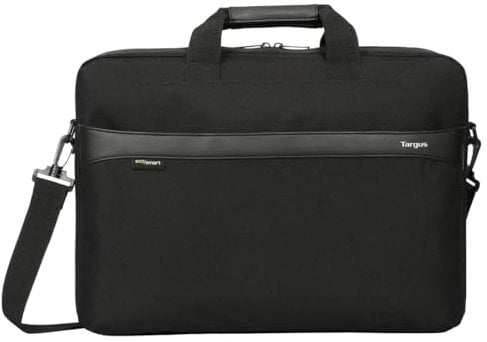 Targus Laptop Case, Fits Laptop up to 17.3, GeoLite Advanced Topload Case, Lightweight, Durable and Water-resistant Fabric with Removable and Adjustable Shoulder Strap - Black